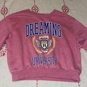 Pink crewneck
